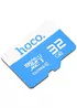 Карта пам'яті Hoco microSDHC Class 10 – 32GB (без адаптера) Blue