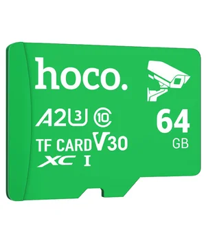 Карта памяти Hoco microSDXC Class 10 - 64GB (без адаптера) Green