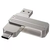 Флеш-накопичувач WIWU WI-FD003 Infinite 2in1 Type-C USB 3.2 - 512GB Silver