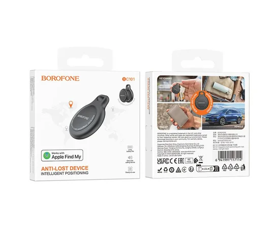 Трекер Borofone BC101 Exquisite 230 mAh Midnight black