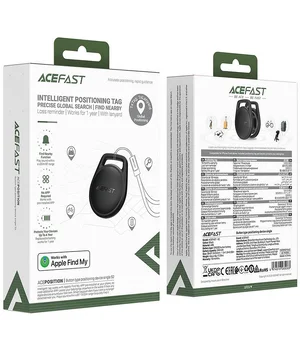 Трекер Acefast S2 Safe Tag Black