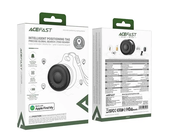 Трекер Acefast S1 Findy Black