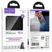 Кардхолдер магнітний Hoco E91I Tiger з трекером 120 mAh Black