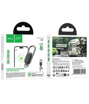 Трекер Hoco E91J Orbit Tag 230 mAh Black