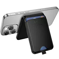 Кардхолдер магнітний Hoco E91I Tiger з трекером 120 mAh Black