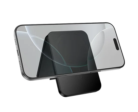 Кардхолдер магнитный Hoco E91I Tiger с трекером 120 mAh Black