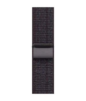 Ремешок Nylon Sport Loop для Apple Watch 38/40/41/42mm(ser.10) Black / Blue