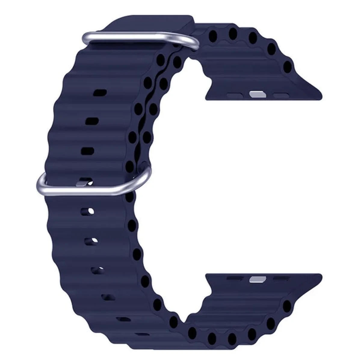 Ремешок Ocean Band для Apple Watch 38/40/41/42mm(ser.10) Синий / Deep navy
