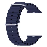 Ремешок Ocean Band для Apple Watch 38/40/41/42mm(ser.10) Синий / Deep navy