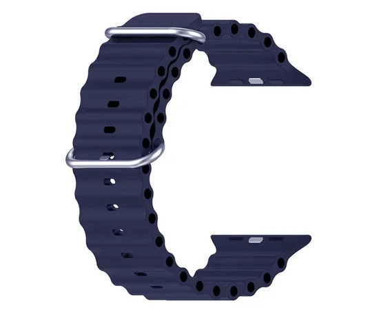 Ремінець Ocean Band для Apple Watch 38/40/41/42mm(ser.10) Синій / Deep navy