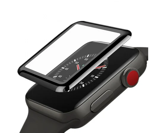 Полимерная пленка Blueo 3D High Molecule (full glue) для Apple watch 44mm Черное