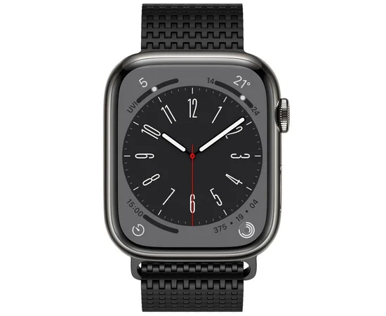 Ремешок WiWU Stainless steel для Apple Watch 38/40/41mm Black