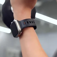 Ремешок BlueO Fluoro Rubber Sport для Apple Watch 42(ser.1-3)/44/45/46/49mm Black