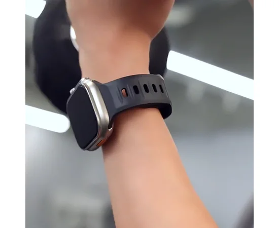 Ремешок BlueO Fluoro Rubber Sport для Apple Watch 42(ser.1-3)/44/45/46/49mm Black