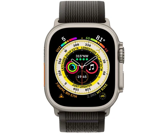 Ремешок Trail Loop для Apple Watch 38mm/40mm/41mm Black / Gray