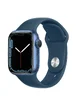 Ремінець Hoco WA01 Flexible series Apple watch (42/44/45/49mm) Evening Blue