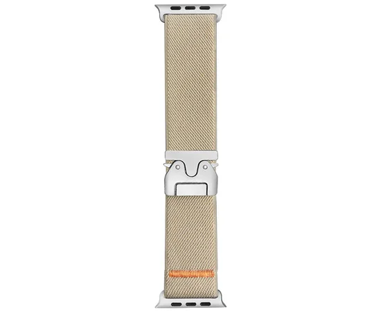 Ремешок Nylon New Design для Apple Watch 42/44/45/46/49mm Sand