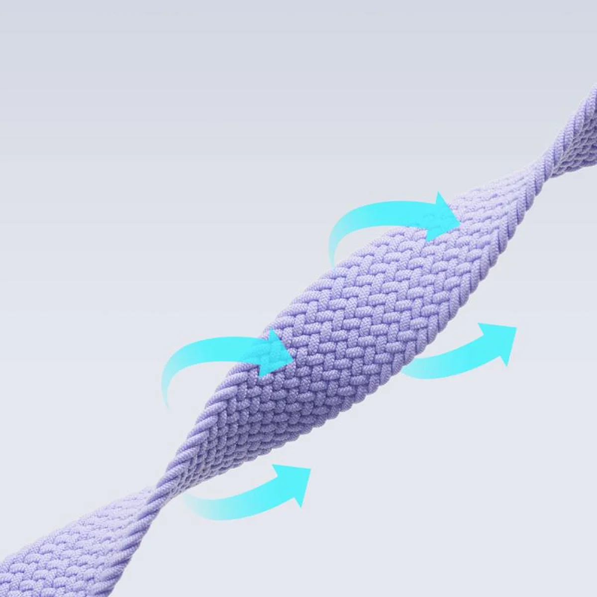 Ремешок Dux Ducis Mixture Ultra для Apple Watch 38/40/41/42mm(ser.10) Misty Purple