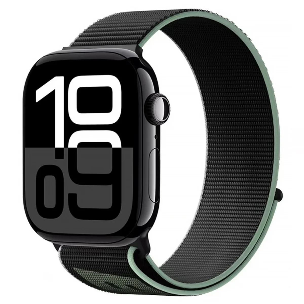 Ремешок BlueO Woven Nylon Sport для Apple Watch 42(ser.1-3)/44/45/46/49mm Black