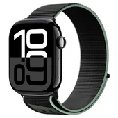 Ремешок BlueO Woven Nylon Sport для Apple Watch 42(ser.1-3)/44/45/46/49mm Black