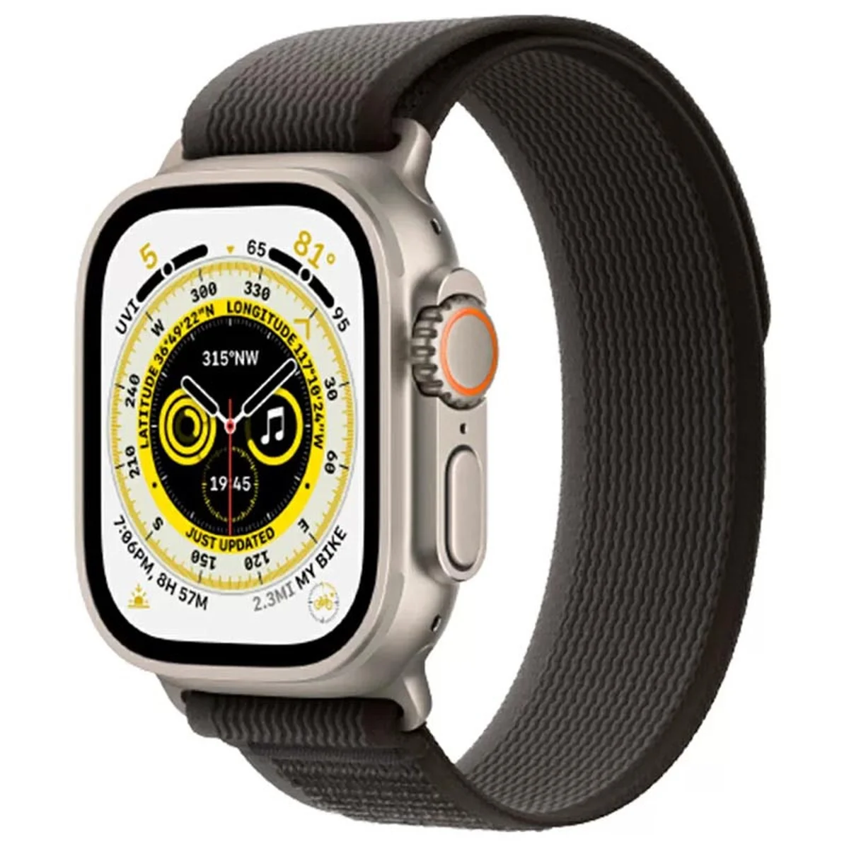 Ремешок Hoco WA14 Original series Apple watch (38/40/41mm) Black with Gray