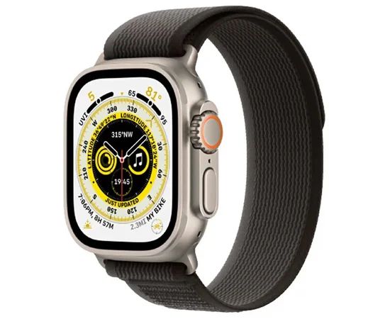 Ремешок Hoco WA14 Original series Apple watch (38/40/41mm) Black with Gray