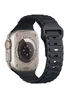Силиконовый ремешок Defense для Apple Watch 38/40/41/42mm(ser.10) (140-190mm) Midnight Blue