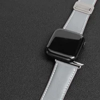 Ремешок Dux Ducis Genuine Leather для Apple Watch 42(ser.1-3)/44/45/46/49mm Grey