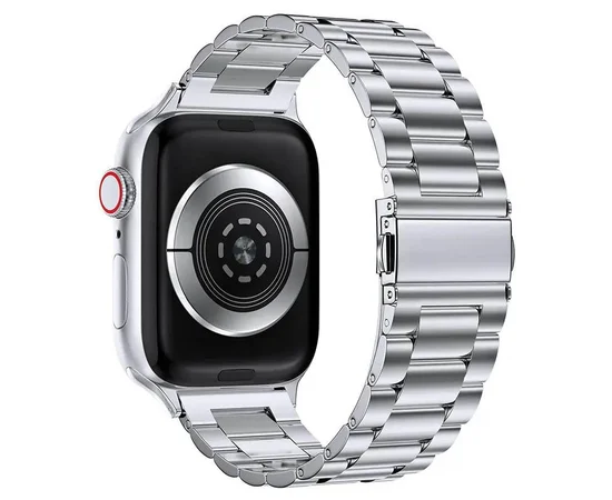 Ремінець Steel Elegance для Apple Watch 42(ser.1-3)/44/45/46/49mm Silver