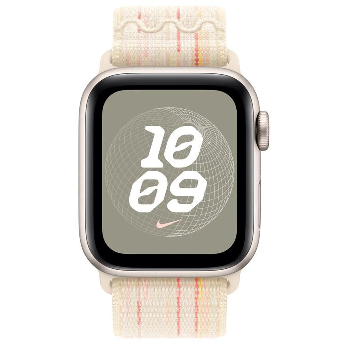 Ремешок Nylon Sport Loop для Apple Watch 38/40/41/42mm(ser.10) Starlight / Pink