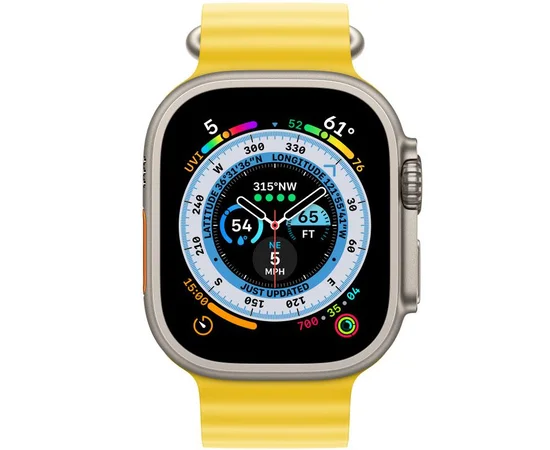 Ремінець Ocean Band для Apple Watch 38/40/41/42mm(ser.10) Жовтий / Yellow