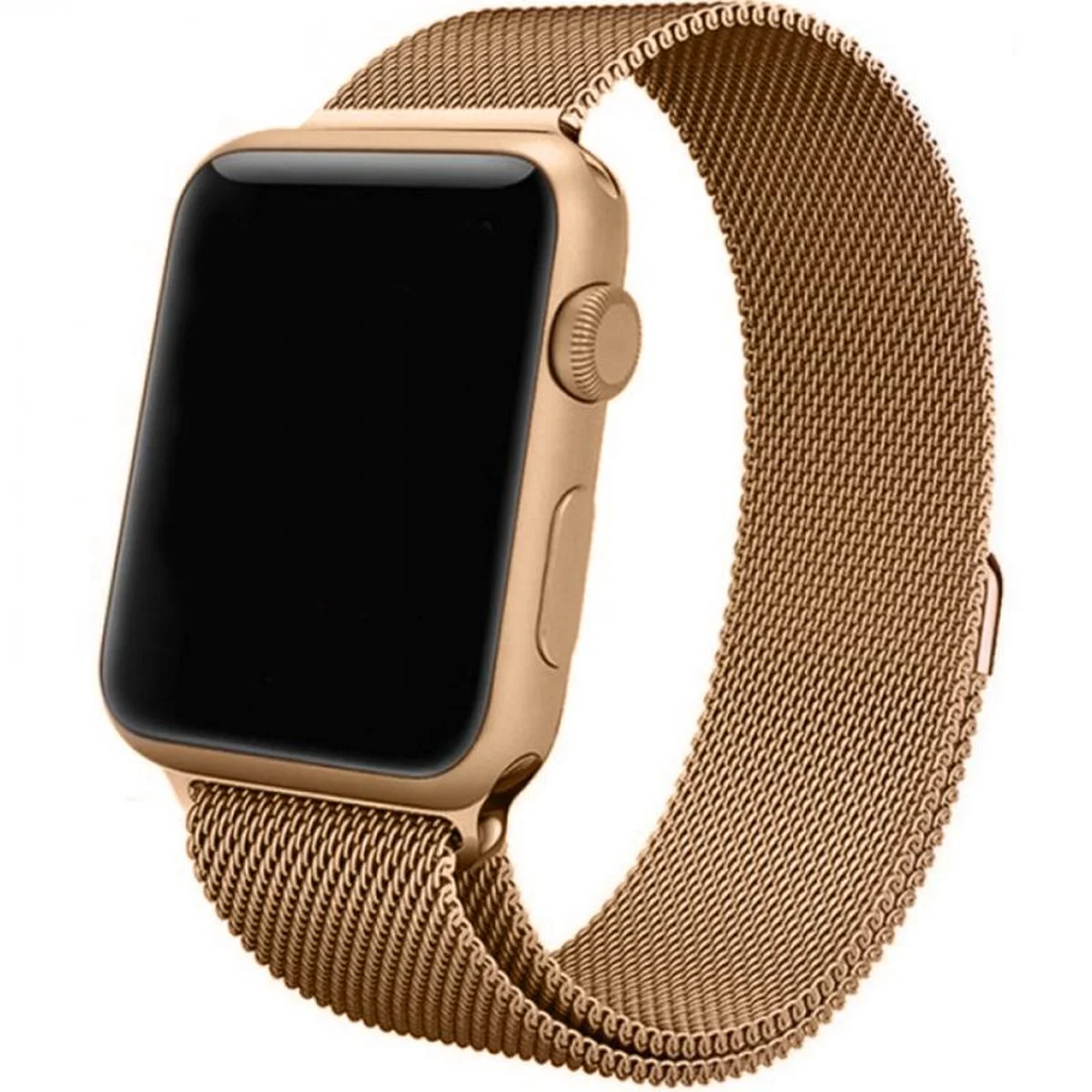 Ремешок Milanese Loop Design для Apple Watch 38/40/41/42mm(ser.10) Champagne