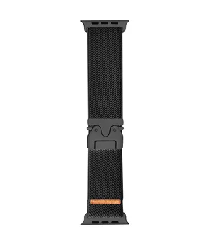 Ремешок Nylon New Design для Apple Watch 42/44/45/46/49mm Black