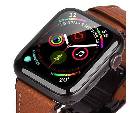 Полимерная пленка VMAX 3D (full glue) для Apple watch 40mm Черный