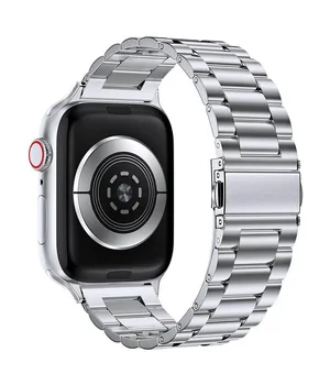 Ремешок Steel Elegance для Apple Watch 38/40/41/42mm(ser.10) Silver