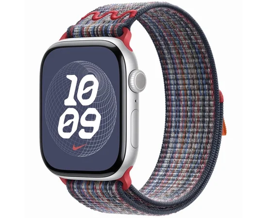 Ремешок Nike Sport Loop для Apple Watch 42/44/45/46/49mm Blue / Red