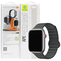 Ремешок BlueO Magnetic Silicone для Apple Watch 42(ser.1-3)/44/45/46/49mm Black
