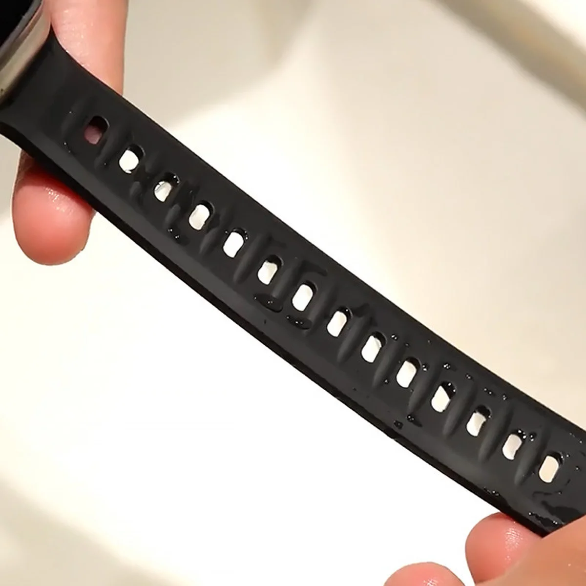 Ремешок BlueO Fluoro Rubber Sport для Apple Watch 42(ser.1-3)/44/45/46/49mm Black