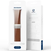 Ремешок Dux Ducis Genuine Leather для Apple Watch 42(ser.1-3)/44/45/46/49mm Brown