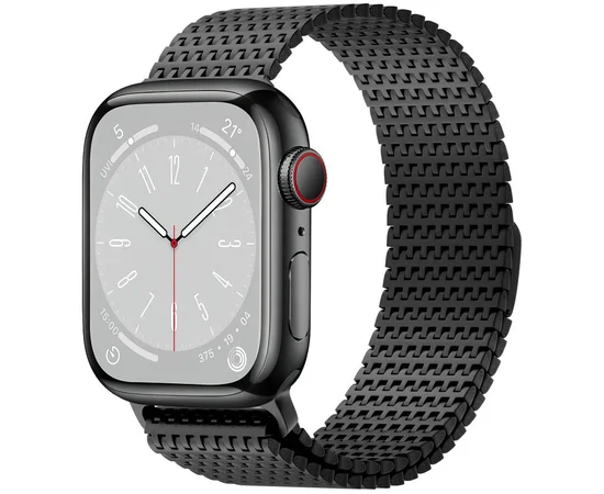Ремешок WiWU Stainless steel для Apple Watch 38/40/41mm Black