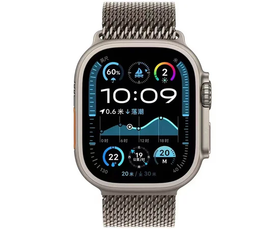 Ремінець Milanese Loop New Design для Apple Watch 38/40/41/42mm Titanium