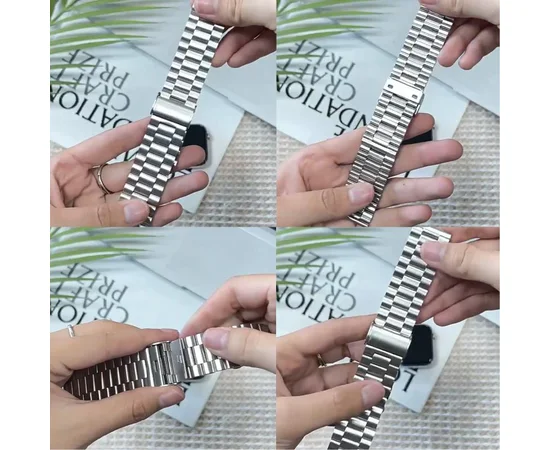 Ремешок Steel Elegance для Apple Watch 38/40/41/42mm(ser.10) Silver