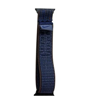 Ремінець Nike Sport Loop для Apple Watch 42/44/45/46/49mm Black / Blue