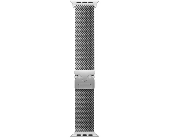 Ремінець Milanese Loop New Design для Apple Watch 38/40/41/42mm Silver