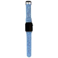 Ремешок Bling World Rock Diamond для Apple Watch 42/44/45/46/49mm Голубой