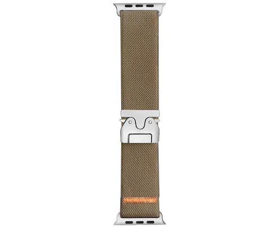 Ремінець Nylon New Design для Apple Watch 38/40/41/42mm Biege Brown