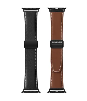 Ремінець Dux Ducis Genuine Leather для Apple Watch 42(ser.1-3)/44/45/46/49mm Black