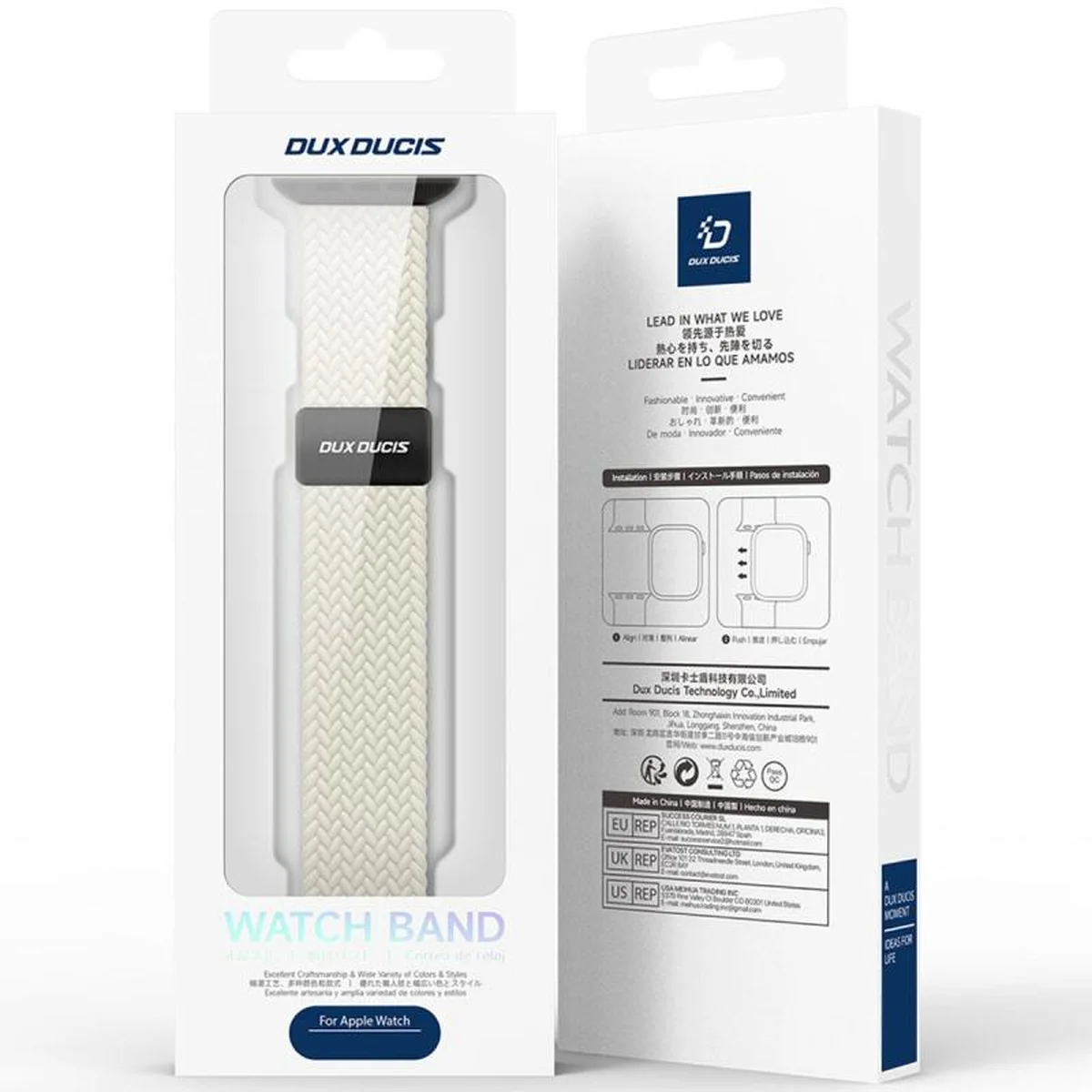 Ремешок Dux Ducis Mixture Ultra для Apple Watch 42(ser.1-3)/44/45/46/49mm Starlight