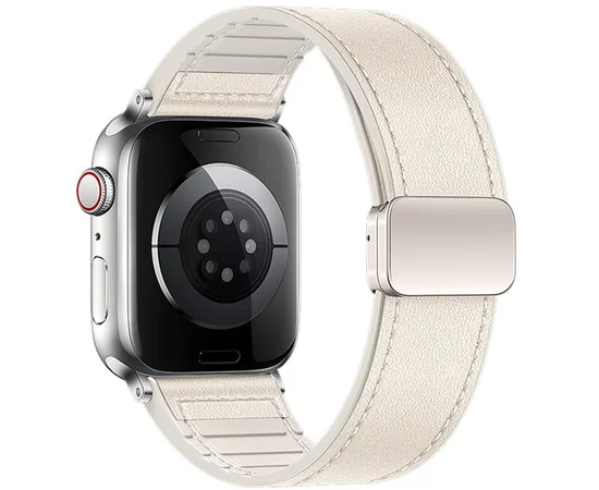 Ремешок Hoco WA34 Basic magnetic buckle silicone leather strap для Apple watch 38/40/41/42mm Star Color