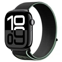 Ремешок BlueO Woven Nylon Sport для Apple Watch 38/40/41/42mm(ser.10) Black